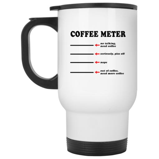 Coffee meter no talking need coffee seriously piss off mug $16.95