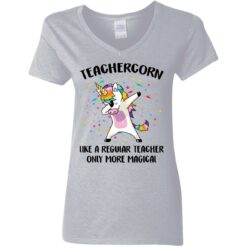 Teachercorn like a regular teacher only more magical shirt $19.95