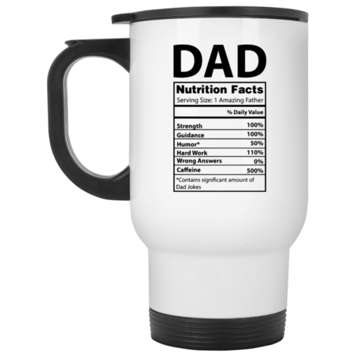 Dad Nutrition facts mug $16.95 redirect05212021230511 1