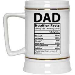 Dad Nutrition facts mug $16.95 redirect05212021230511 3