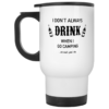 XP8400W White Travel Mug