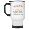XP8400W White Travel Mug