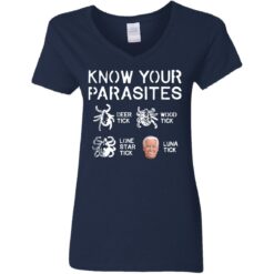 B*den know your parasites deer tick wood tick luna tick shirt $19.95