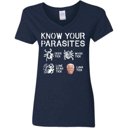 B*den know your parasites deer tick wood tick luna tick shirt $19.95