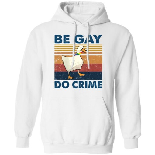 Duck be gay do crime shirt $19.95