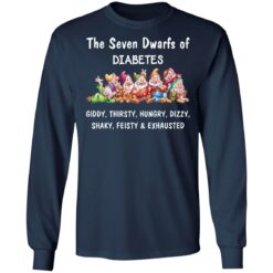 The Seven Dwarfs of diabetes shirt $19.95
