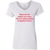 Ladies V-Neck T-Shirt