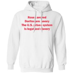 Roses are red Doritos are savory The U.S. prison system Is legalized slavery shirt $19.95 redirect05232021220551 7