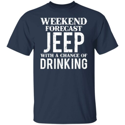 Weekend forecast jeep with a chance of drinking shirt $19.95 redirect05242021030533 1