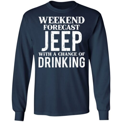 Weekend forecast jeep with a chance of drinking shirt $19.95 redirect05242021030533 5