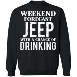 Weekend forecast jeep with a chance of drinking shirt $19.95 redirect05242021030533 8