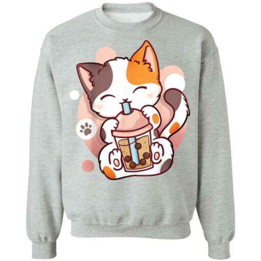 Cat boba tea bubble tea anime kawaii neko shirt $19.95