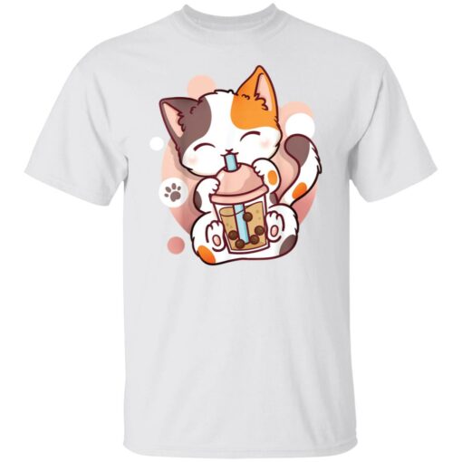 Cat boba tea bubble tea anime kawaii neko shirt $19.95 redirect05252021000549 6