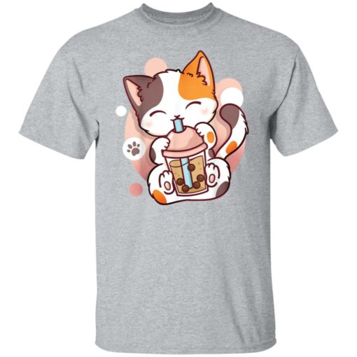 Cat boba tea bubble tea anime kawaii neko shirt $19.95 redirect05252021000549 7