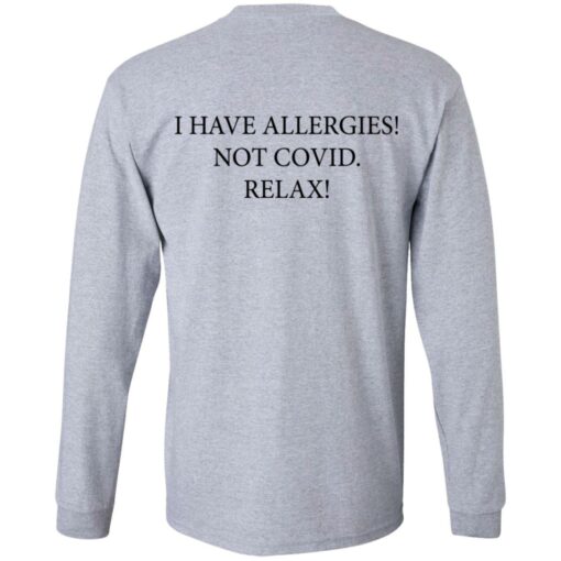 Trevor Donovan I have Allergies not covid relax shirt $19.95 redirect05252021230501 3