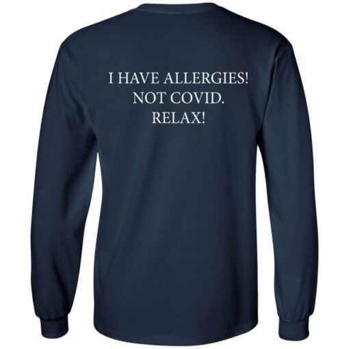 I have Allergies not covid relax shirt $19.95 redirect05252021230527 5