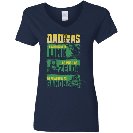 Dad you are as courageous link as wise as Zalda as powerful as Ganon shirt $19.95 redirect05262021040532 3