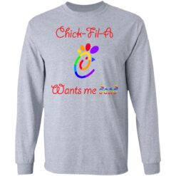 Pride chick fil a want me dead shirt $19.95