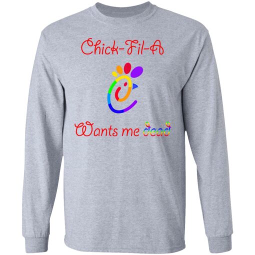 Pride chick fil a want me dead shirt $19.95 redirect05262021220500 4