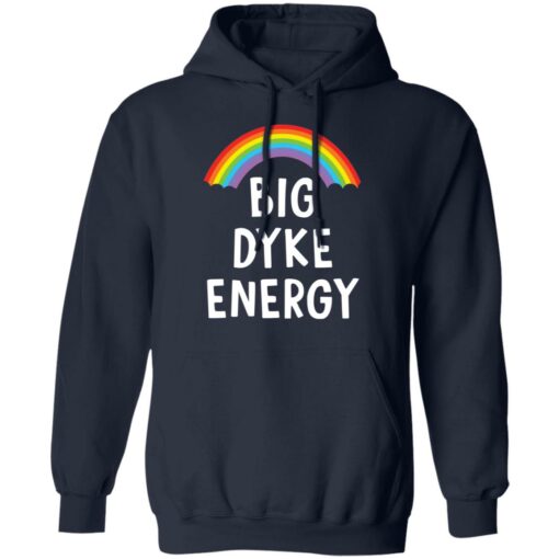 Rainbow big dyke energy shirt $19.95