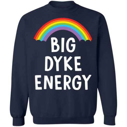 Rainbow big dyke energy shirt $19.95