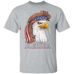 Eagle Mullet 4th of july flag shirt $19.95