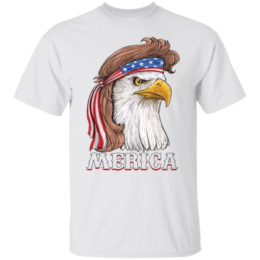 Eagle Mullet 4th of july flag shirt $19.95