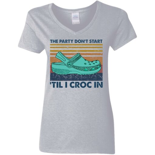 The party don't start 'til I croc in shirt $19.95 redirect05272021040530 2