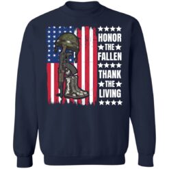 Honor the fallen thank the living shirt $19.95