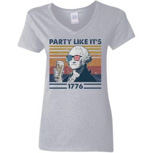 George Washington party like it’s 1776 shirt $19.95