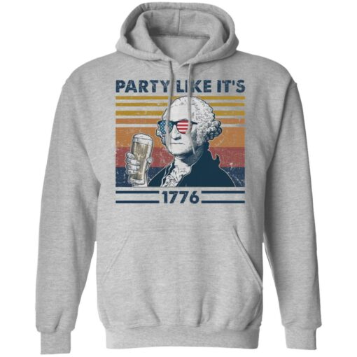 George Washington party like it’s 1776 shirt $19.95