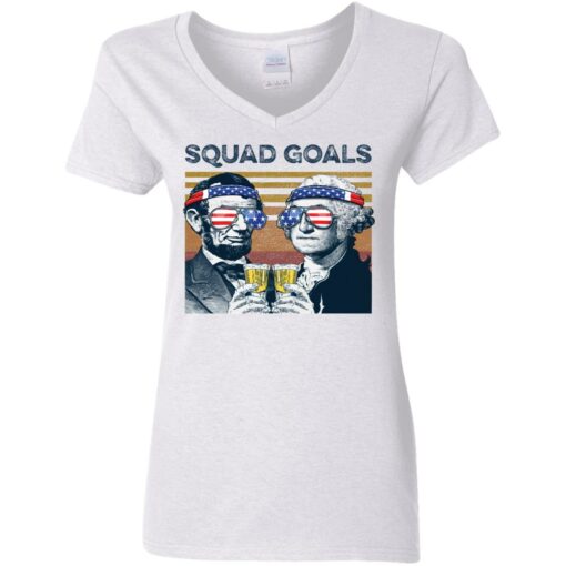 Abraham Lincoln and George Washington squad goals shirt $19.95