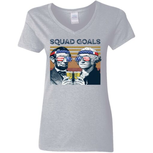 Abraham Lincoln and George Washington squad goals shirt $19.95