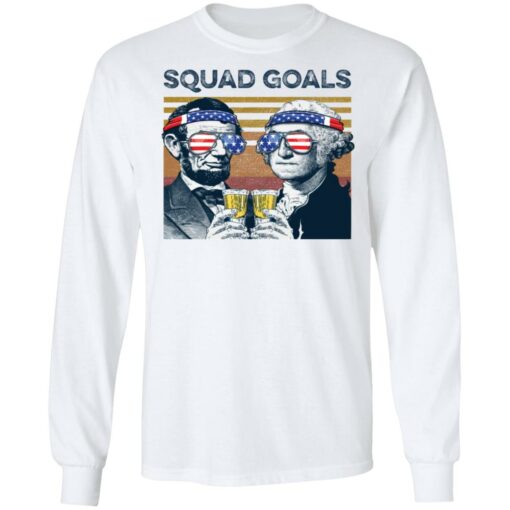 Abraham Lincoln and George Washington squad goals shirt $19.95