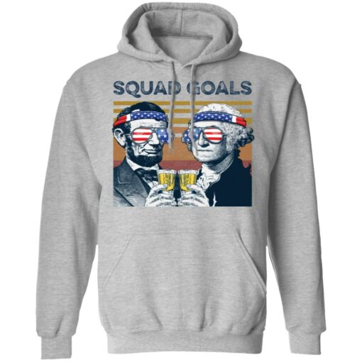 Abraham Lincoln and George Washington squad goals shirt $19.95