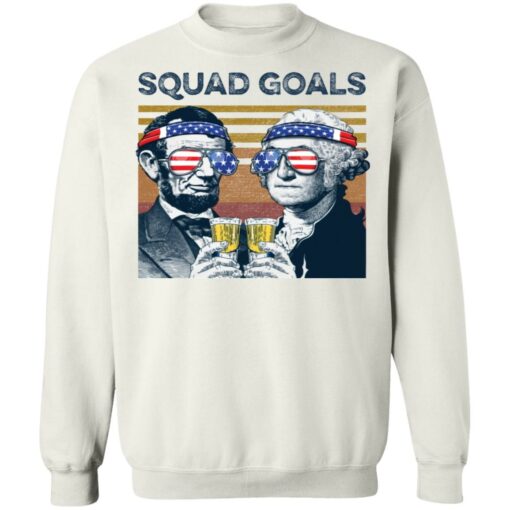 Abraham Lincoln and George Washington squad goals shirt $19.95