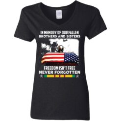In memory of our fallen brothers and sisters freedom isn’t free never forgotten shirt $19.95 redirect05272021050555 2