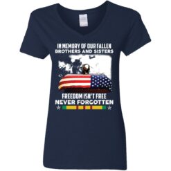 In memory of our fallen brothers and sisters freedom isn’t free never forgotten shirt $19.95 redirect05272021050555 3