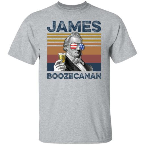 James Buchanan James boozecanan shirt $19.95