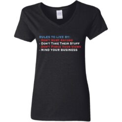 Rules to live by don’t hurt anyone don’t take their stuff shirt $19.95 redirect05272021230505 2