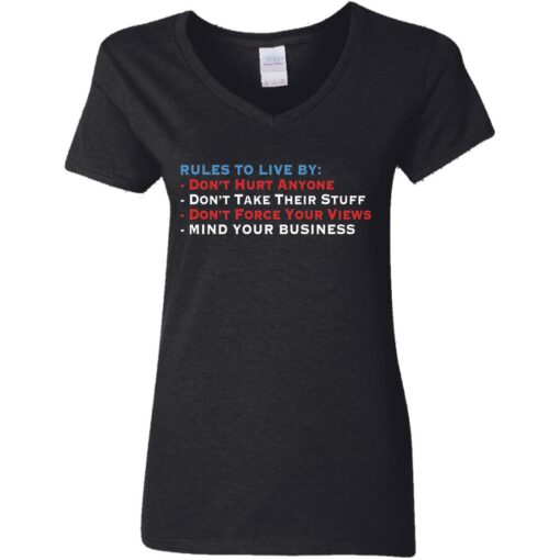 Rules to live by don’t hurt anyone don’t take their stuff shirt $19.95 redirect05272021230505 2