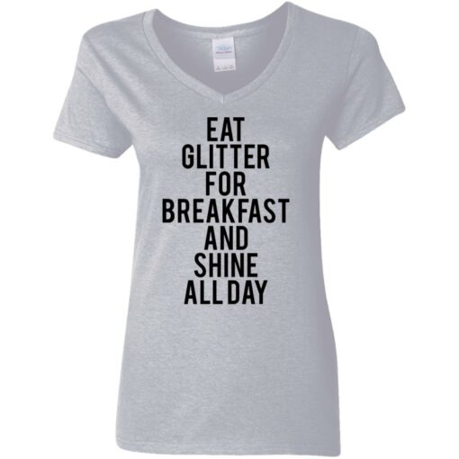 Eat glitter for breakfast and shine all day shirt $19.95 redirect05272021230519 3