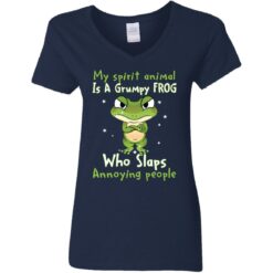 My spirit animal is a grumpy frog who slaps annoying people shirt $19.95 redirect05282021000527 3