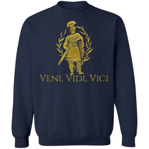 Julius Caesar Ancient Rome Veni Vidi Vici shirt $19.95