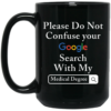 BM15OZ 15 oz. Black Mug