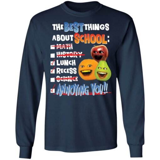 The best things about school math history lunch recess science annoying you shirt $19.95 redirect05282021030529 5
