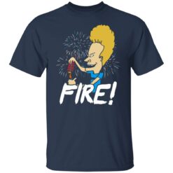 4th of July Beavis fire firework shirt $19.95