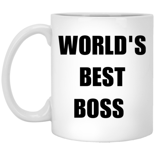 World's best boss mug $16.95