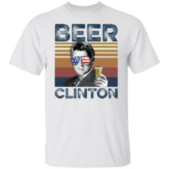 Bill Clinton beer Clinton shirt