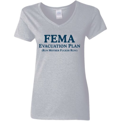 Fema evacuation plan run mother f*cker run shirt $19.95